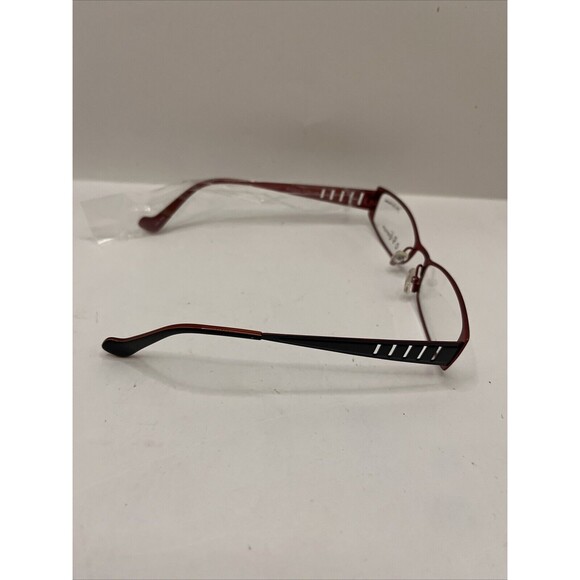 OGI Eyeglasses Titanium 5210 1105 Designer Demo Lens Red 51-17-135 - Picture 5 of 7